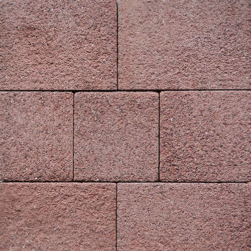 Тротуарная плитка Инсбрук Ланс, 60 мм, маджента, Nature Stone, вид 2 в Минске