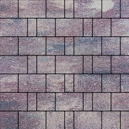 Тротуарная плитка Bergamo Colormix Каратау, 40мм, Antico, вид 2 в Минске
